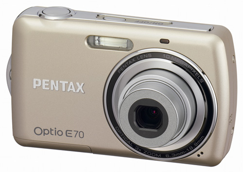 Pentax представила Pentax Optio P70 и Optio E70