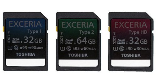 SD карты Toshiba Exceria - скоростной прорыв