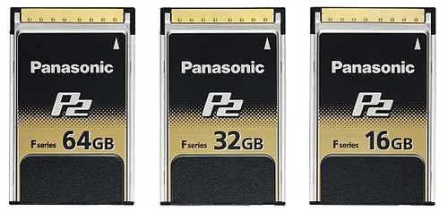 Карты памяти Panasonic P2 F Series