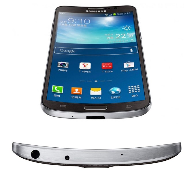 Samsung Galaxy Round - гибкие дисплеи