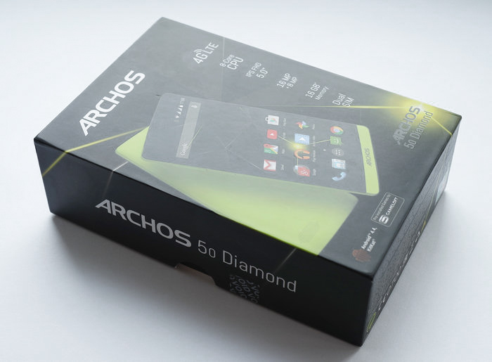 Обзор смартфона Archos 50 Diamond