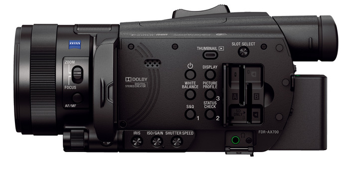 Sony Handycam® FDR-AX700 с поддержкой 4K HDR
