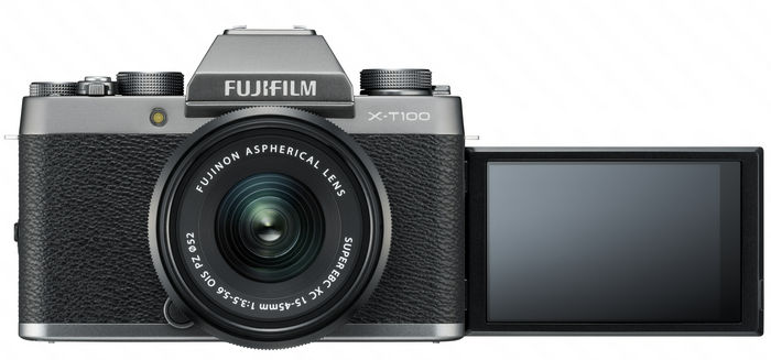 Фотокамера FUJIFILM X-T100: начальный уровень в ретро-дизайне