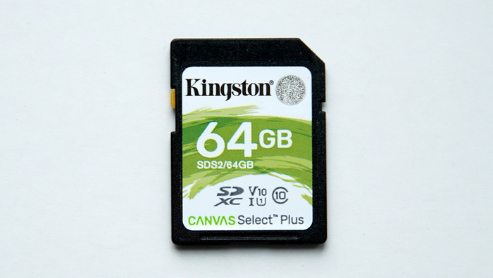 SD Kingston Canvas Select Plus 64 Гб (SDS2/64GB)
