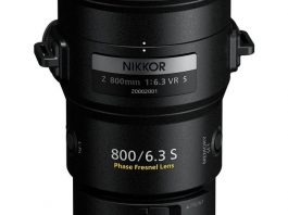 NIKKOR Z 800mm f/6.3 VR S с линзой Френеля