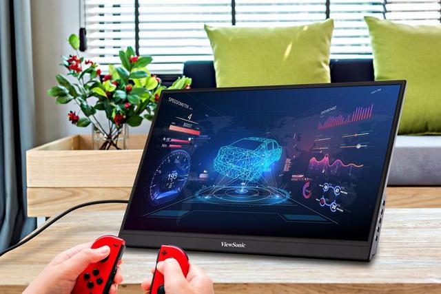 ViewSonic VX1755 - портативный монитор для геймеров
